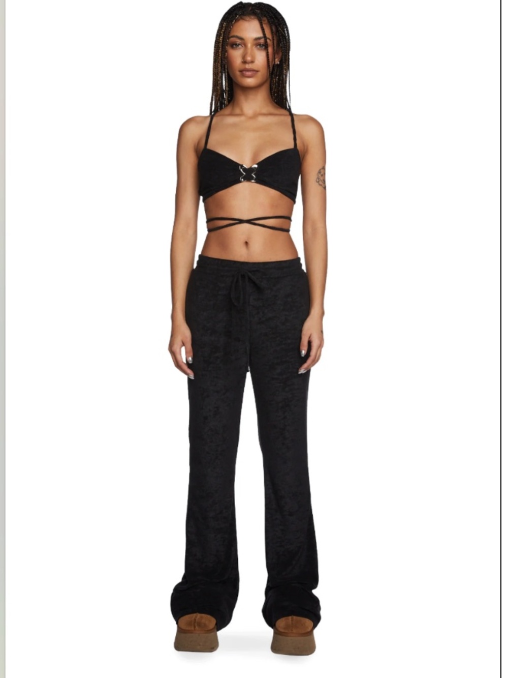 New With Tags Dolls Kill IRRESISTIBLE FEELING VELOUR SET